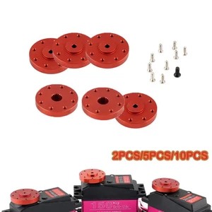 Rueda de soporte servo estándar redonda de metal 18T con tuercas M2,5*6 piezas para 60-150 kg EE. UU. - Imagen 1 de 12