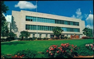 1960s REDDING, CA, SHASTA COUNTY COURTHOUSE POSTCARD - Picture 1 of 1