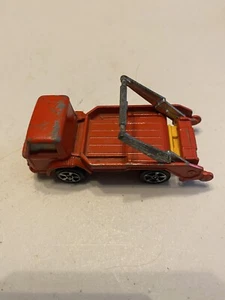 Corgi Juniors Ford D 1000 skip truck Whiz wheels Red Made In Great Britain 409 - Picture 1 of 5