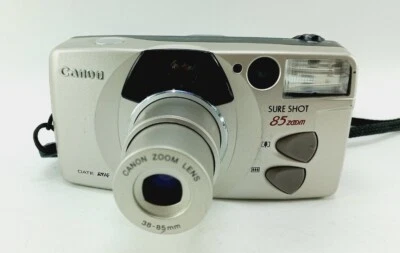 Canon Sure Shot 85 Zoom - 35mm SLR Film Camera - Tested & Working - Image 1 of 4