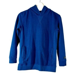 Joe's Jeans Youth Boys Sweatshirt Blue Cotton Blend Pullover Hoodie Size M - Picture 1 of 9