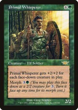 Primal Whisperer Legions NM Green Rare MAGIC THE GATHERING MTG CARD ABUGames