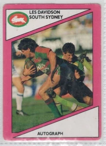 🔥 1988 Scanlens LES DAVIDSON ( SOUTH SYDNEY )  31 of 144 🔥#2 - Picture 1 of 1