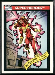 Impel Marvel Universe #9 Marvel Girl 1990 - Imagen 1 de 2