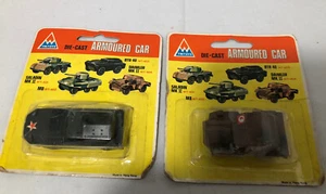Two Tin Toys Die-Cast Armoured Car Daimler MK II / BTR 40 - Picture 1 of 8
