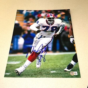BRUCE SMITH signed autographed 11X14 PHOTO BUFFALO BILLS BECKETT BAS COA - Picture 1 of 1