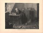Vintage Art Print - Lithograph - Chatterton's Holiday Afternoon - 1892 - 2 Pcs