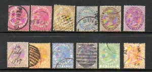 Straits Settlements - Scott #'s 41/56 - Cancelled & Unused - Picture 1 of 1