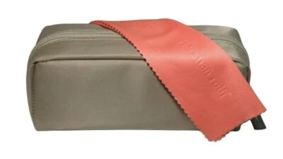 NEW CHRISTIAN ROTH DESIGNER MAKEUP/COSMETIC BAG/SUNGLASSES/EYEWEAR CASE W/ CLOTH - Image 1 of 4