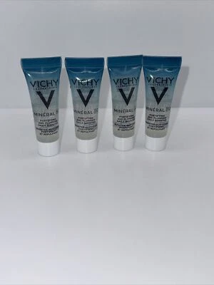 4 Vichy Mineral 89 Fortificante de la Piel Relleno Diario Booster Viaje Mini 5 ml Cada uno Foto 1 de 3