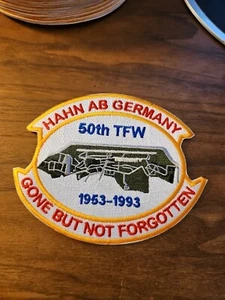 HAHN AIR BASE, GERMANY, 50TH TFW, GONE BUT NOT FORGOTTEN - Picture 1 of 3