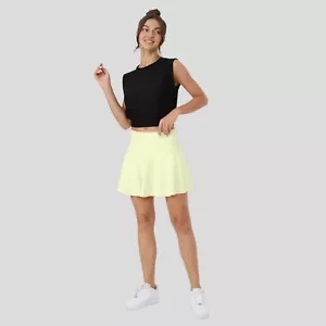 Halara Crew Neck Sleeveless Cropped Yoga Tank Top | Size: M - Picture 1 of 4