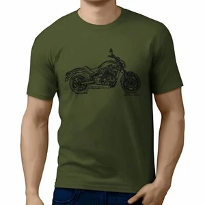 JL Illustration for A Kawasaki Vulcan S Motorradfan T-Shirt - Bild 1 von 24