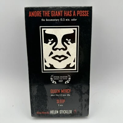 SEALED Andre Giant Has a Posse shepard Fairey VHS  Doc Helen Stickler Film OBEY - Image 1 of 4