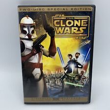 Star Wars: The Clone Wars (DVD, 2008, 2-Disc Special Edition) Widescreen