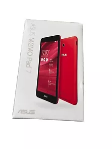 Asus Memo Pad 7 ME176CX K013 Red Android Tablet - Picture 1 of 7