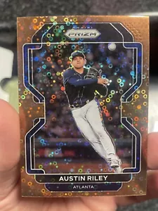 2022 Panini Prizm Bronze Donut Circle #73 Austin Riley #6/40 Atlanta Braves🔥⚾️ - Picture 1 of 2