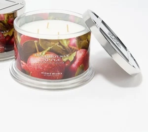 HomeWorx di Harry Slatkin Deliciously Apple candela 18 once una USATA 5% - Foto 1 di 3