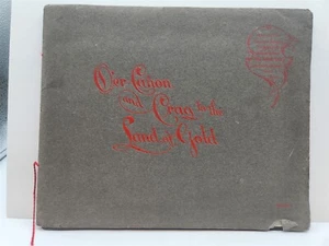 1902 O'er Canon & Crag to the Land of Gold Colorado Railroad Picture Viewbook OS - Bild 1 von 16