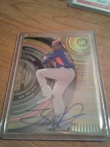 2017 bowman high tek baseball Justin dunn auto numbered to 50 - Picture 1 of 2
