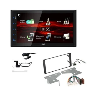 JVC KW-M180DBT 2DIN DAB+ Autoradio für Subaru BRZ ab 2012 schwarz - Bild 1 von 5