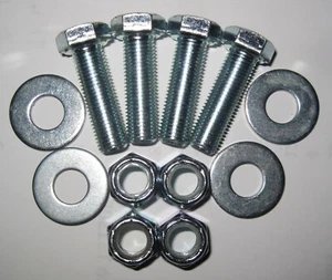Triumph TR 2 TR 3 TR 3A TR 4 Rear Lever Arm Shock Absorber Fit Kit - Hi-Tensile - Picture 1 of 3