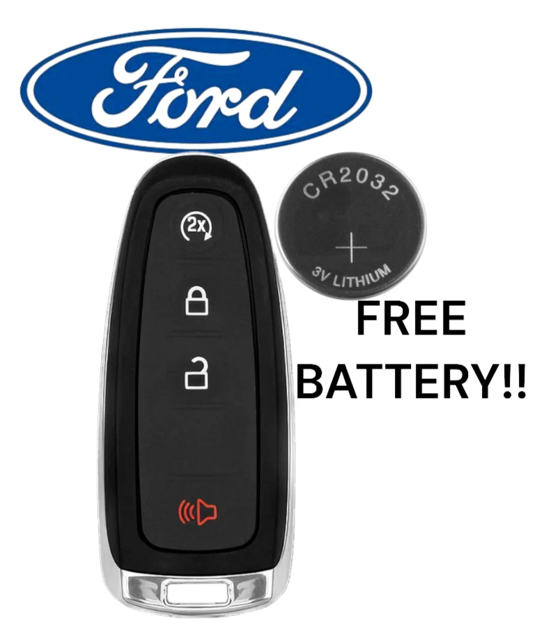 FORD 2011-2015 BATERÍA GRATIS!! LLAVERO INTELIGENTE ARRANQUE REMOTO EXPLORADOR REPRESENTANTES 164-R8091 Foto 1 de 1