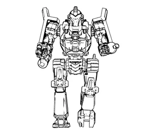 Tessen TSN-1C | CGL 1:265 Scale BattleMech | Battletech Miniature - Bild 1 von 1