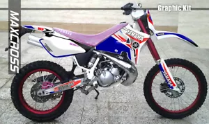 YAMAHA DT200WR WR200 All Years MAXCROSS GRAPHICS KIT DECAL FULL Sticker MSP2 - Picture 1 of 4