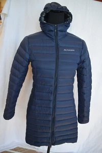 Macpac down jacket... longer style...size 6...dark blue...excellent - Picture 1 of 17