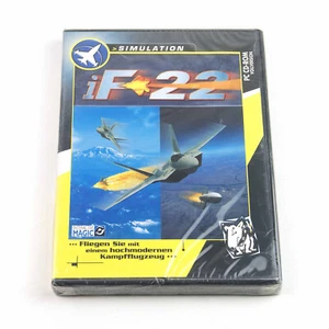 iF-22 PC CD-ROM Deutsch Keep Case Flugsimulation NEU OVP - Bild 1 von 2