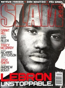 Abril 2005 revista SLAM LeBron James en portada sin etiqueta 179158 - Imagen 1 de 1