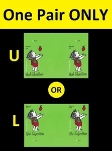 US 5683a Shel Silverstein imperf NDC vert gutter plate pair MNH 2022 - Picture 1 of 1