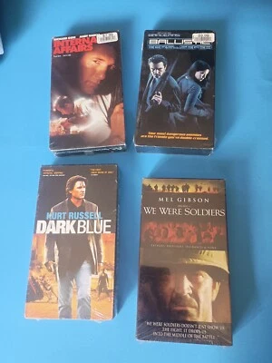 VHS Movies Internal Affairs, Ballistic, Dark Blue, We Were Soldiers, Brand New - Image 1 of 4