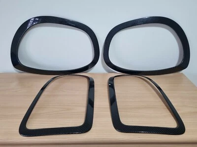 VENDITORE BRITANNICO EFFETTO CARBONIO fari e finiture retroilluminazione per NUOVA MINI F60 COUNTRYMAN - Immagine 1 di 4