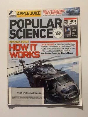 760 POPULAR SCIENCE Magazine April 2009 Used in like new condition - Image 1 of 3