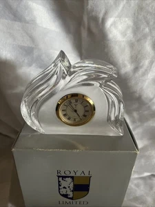 Reloj de cuarzo Royal Limited Staiger cristal plomo Alemania Occidental con caja - Imagen 1 de 9