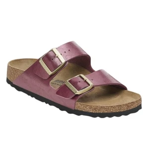 Sandalo donna birkenstock arizona birko flor graceful berry crush - Imagen 1 de 21