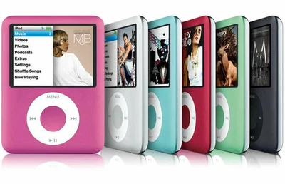 ✨Nuevo Precintado Apple✨iPod Nano 3er 4to 5to 6to 7mo 4GB 8GB 16GB Reproductor MP3 Todo Color Foto 1 de 4