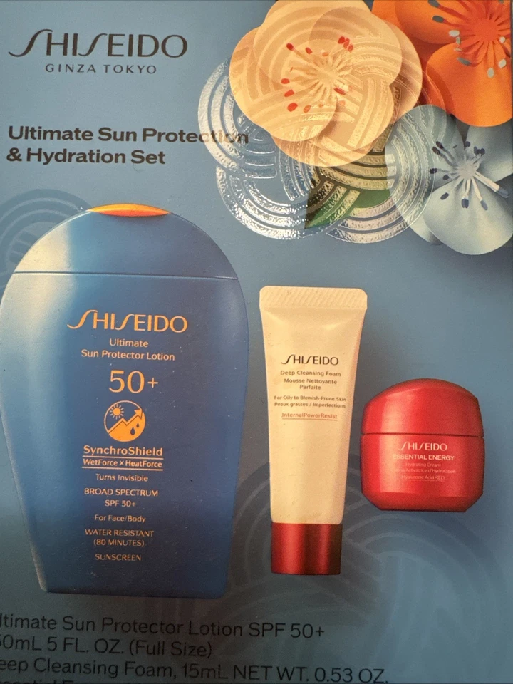 Shiseido Ginza Tokyo Ultimate Sun Protection & Hydration Set - Image 1 of 1
