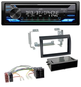 JVC Bluetooth MP3 USB DAB CD Autoradio für Citroen Jumper Fiat Ducato 06-11 schw - Bild 1 von 8