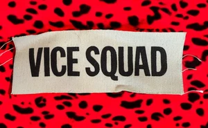 Parche de tela de lona Vice Squad Old School England Punk Rock Oi concierto - Imagen 1 de 1