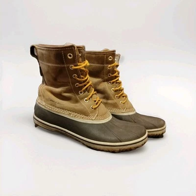 Eddie Bauer Hunt Pack Botas Mujer Talla 9.5 Cuero Marrón Senderista B52 Foto 1 de 4