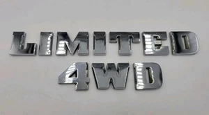 2003-2009 Toyota 4Runner Limted 4WD Door Side Emblem Badge Logo Letters OEM - Picture 1 of 3