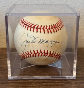 Joe DiMaggio Signed Autographed American League Baseball Ball JSA LOA - Picture 1 of 8