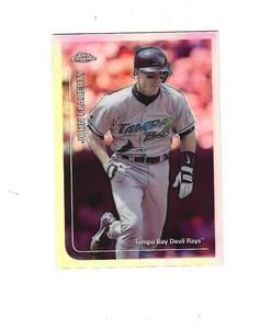 1999 Topps Chrome Refractors #4 John Flaherty TAMPA RAYS - Picture 1 of 2