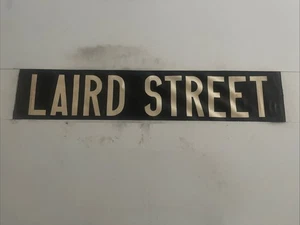 Laird Street - Liverpool Birkenhead Aug3 Bus Blind 28” Gift - Picture 1 of 11