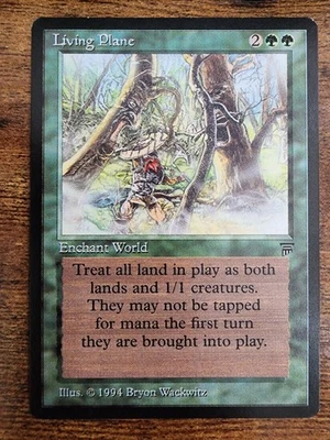MTG Living Plane ⭐ENGLISH ⭐NM+ Legends ⭐10 REAL HQ PICS! ⭐Rare 1994 Magic - Image 1 of 4