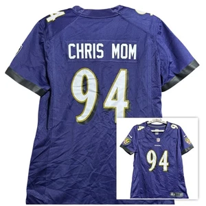 Baltimore Ravens Nike Onfield Jersey Women’s Large Custom “Chris Mom” NWOT - Picture 1 of 6