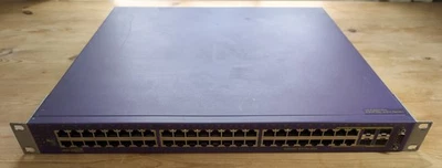 Extreme Networks Summit X450e-48p Gigabit Managed PoE Switch 16148 inc Rack Ears - Image 1 of 4